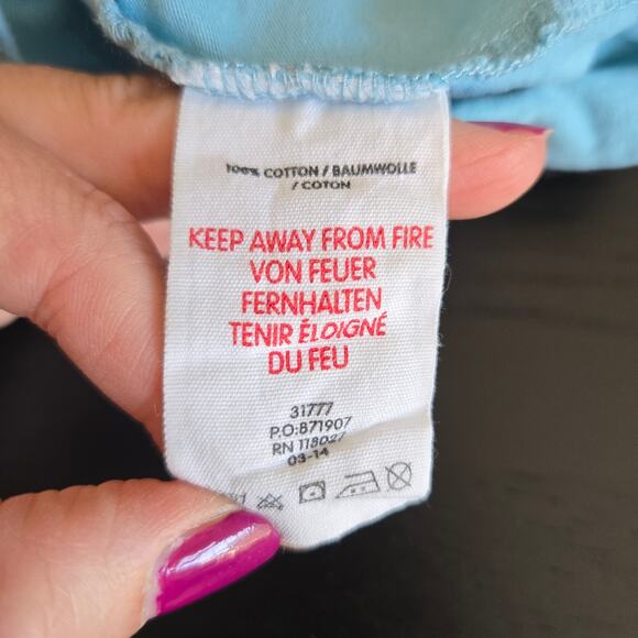 Mini Boden Cockatiel Applique Short Sleeve T-Shirt Blue Pink Girls 3-4Y - Picture 9 of 10